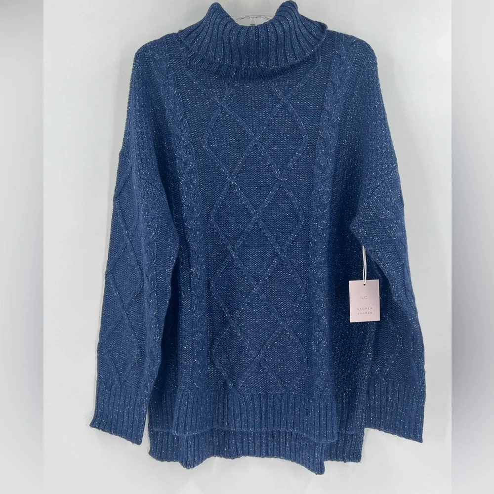 LC Lauren Conrad turtleneck sweater new XL - Picture 2 of 14